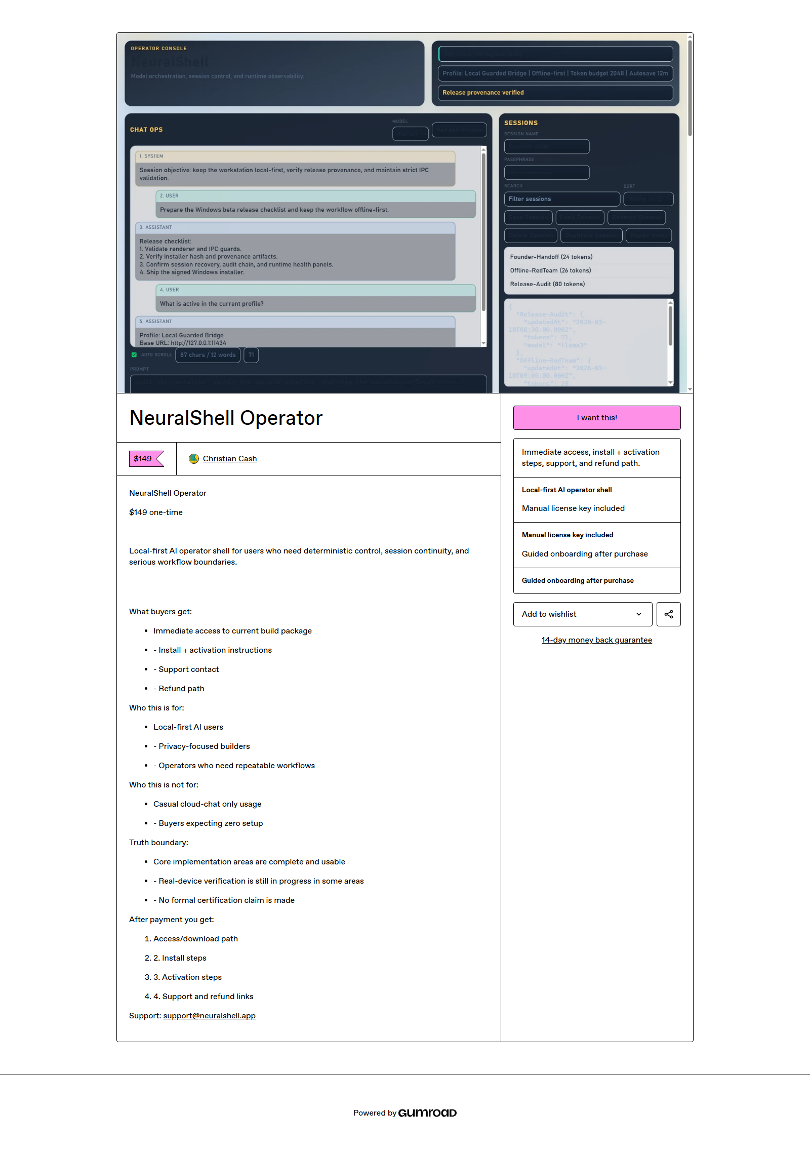 Health visibility evidence card